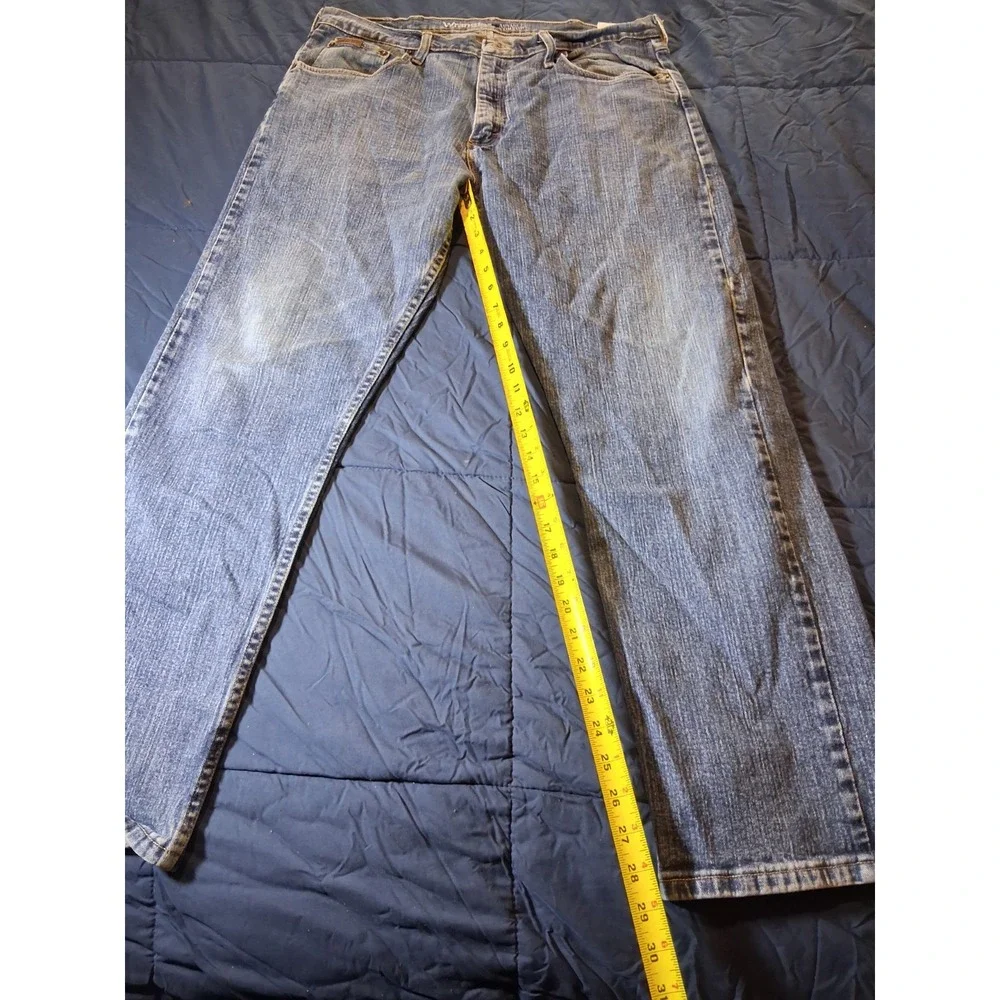 Wrangler Authentics Mens Blue Jeans‎ 36x30 made in mexico